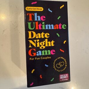 Let's Get Deep Date Night Game by - Multicolor